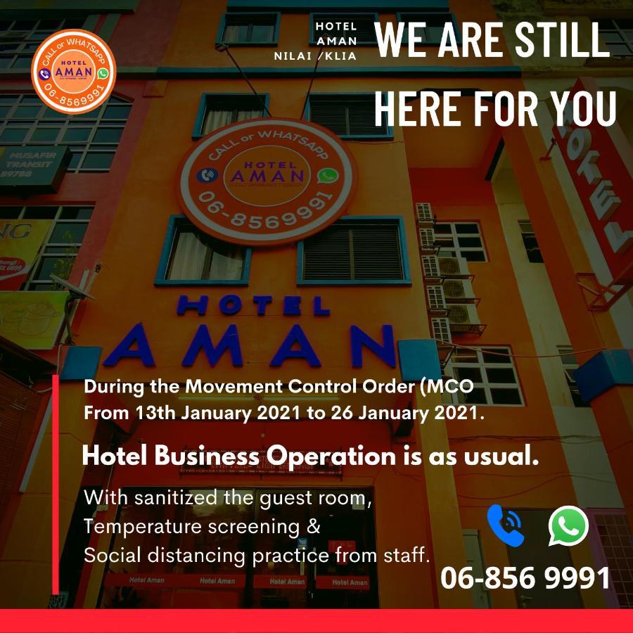 Hotel Aman- Nilai & Klia Kültér fotó